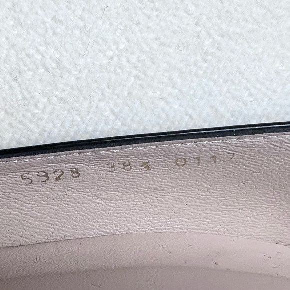 L.K. Bennett Bernice-Pat Dress Kitten Heels Pointed Toe Shoes Size 38.5 - Picture 12 of 13